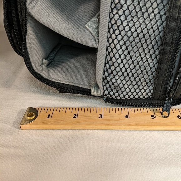 Lowepro Camera Bag Case Black Handle Shoulder Strap Multiple Pockets Adjustable - Picture 13 of 13